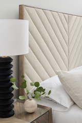 Ash Wood Upholstered Bed | Caracole Meet U In The Middle | Oroatrade.com