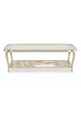 Glass Cocktail Table | Caracole Flower Power | Oroa.com