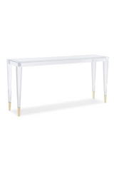 Transparent Modern Console Table | Caracole Ahhhhh | Oroa.com