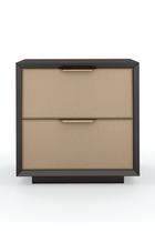Modern Bedside Table | Caracole Double Wrap | Oroa.com