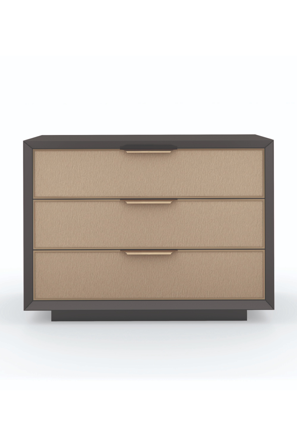 Vinyl 3-Drawer Nightstand | Caracole Triple Wrap | Oroa.com