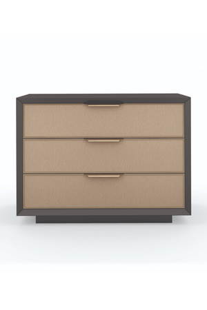 Vinyl 3-Drawer Nightstand | Caracole Triple Wrap | Oroa.com