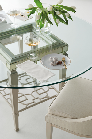 Tapered Back Side Chair | Caracole Tall Order | Oroa.com