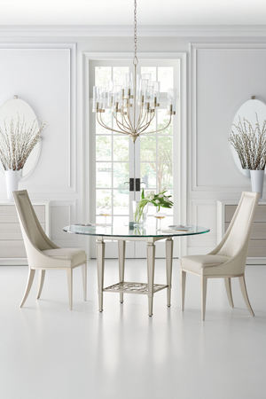 Tapered Back Side Chair | Caracole Tall Order | Oroa.com