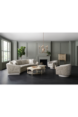 Hourglass Side Table | Caracole Spy Glass | Oroa.com
