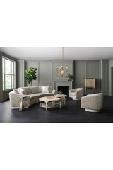 Hourglass Side Table | Caracole Spy Glass | Oroa.com