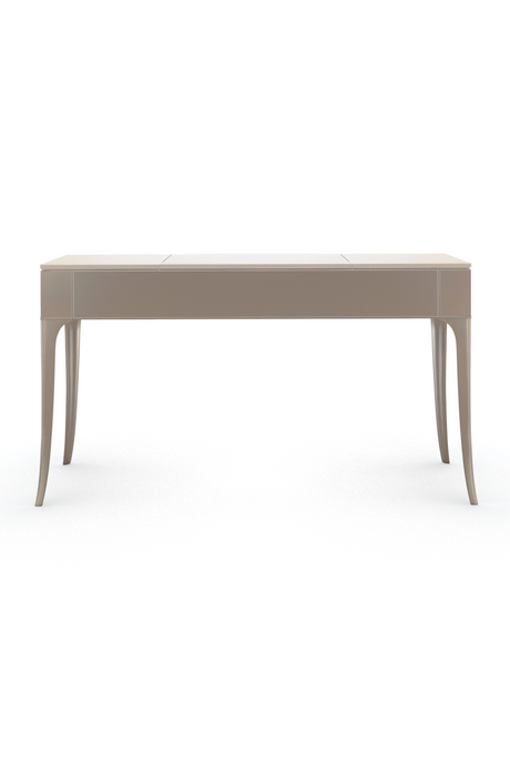 Flip Top Mirror Vanity Table | Caracole Kiss N Makeup | Oroa.com