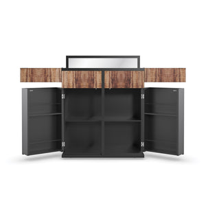   Flip-Top Mape Bar Cabinet | Oroa.com