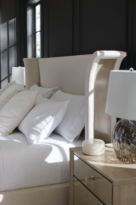 Light Gray Modern Bed | Caracole Beauty Sleep | Oroa.com