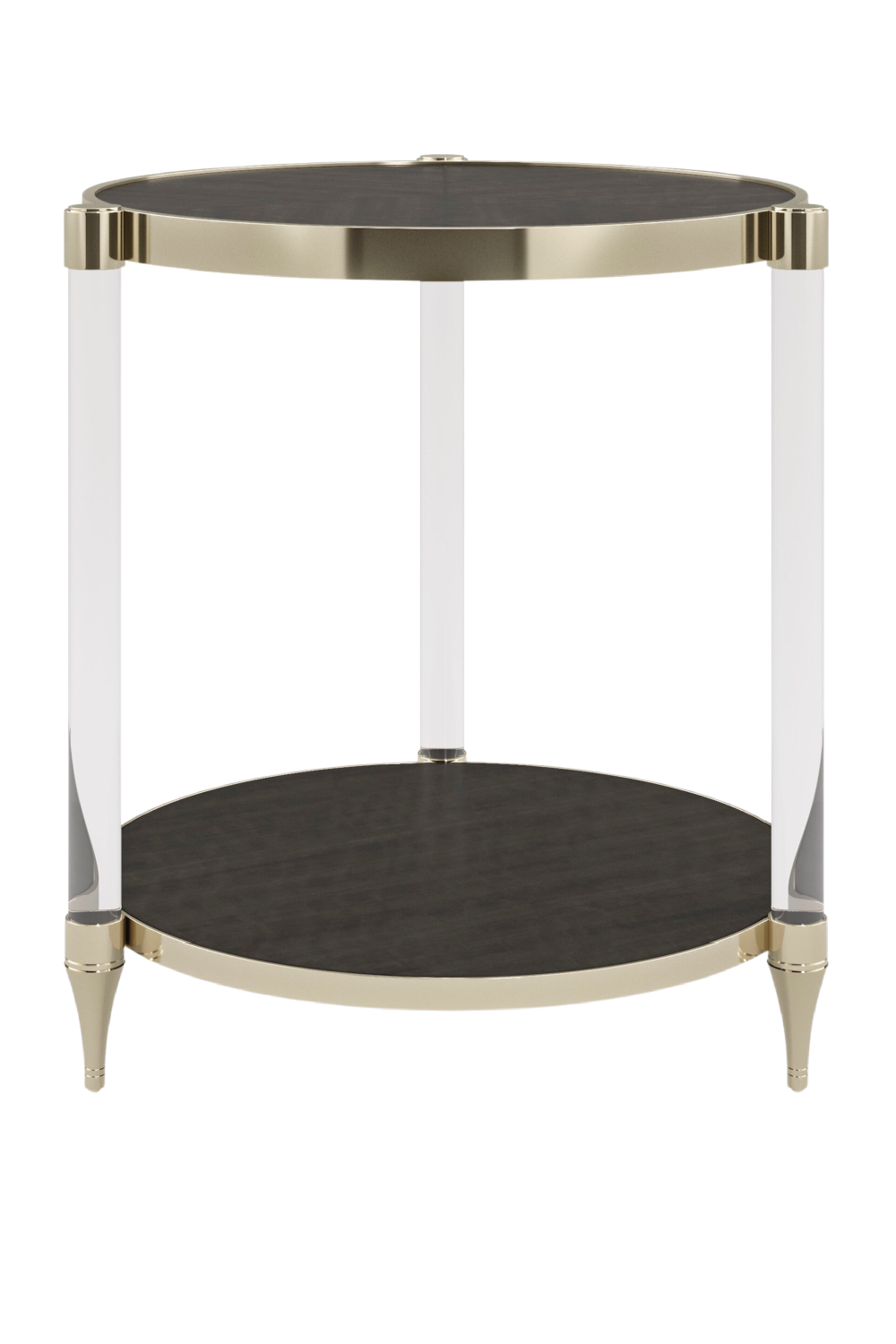 Acrylic Post Side Table End Game