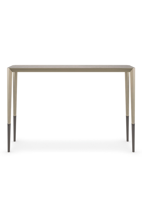 Silver Travertine Console Table | Caracole Perfect Together | Oroa.com