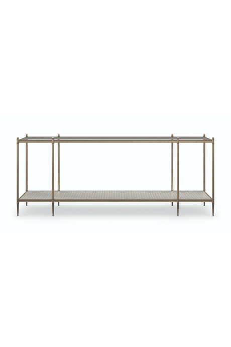 Glass Modern Console Table | Caracole Perfection | Oroa.com