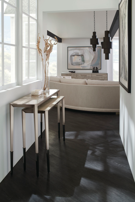 Silver Travertine Console Table | Caracole Perfect Together | Oroa.com