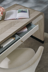 Herringbone Patterned Desk | Caracole Free Fall | Oroa.com
