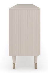 Taupe Reeded TV Cabinet | Caracole Love Lines | Oroa.com