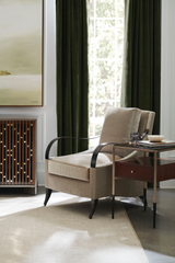 Slatted Wood Media Console | Caracole Diamond In The Rough | Oroa.com