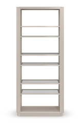 White Wooden Bookcase | Caracole Higher Love | Oroa.com