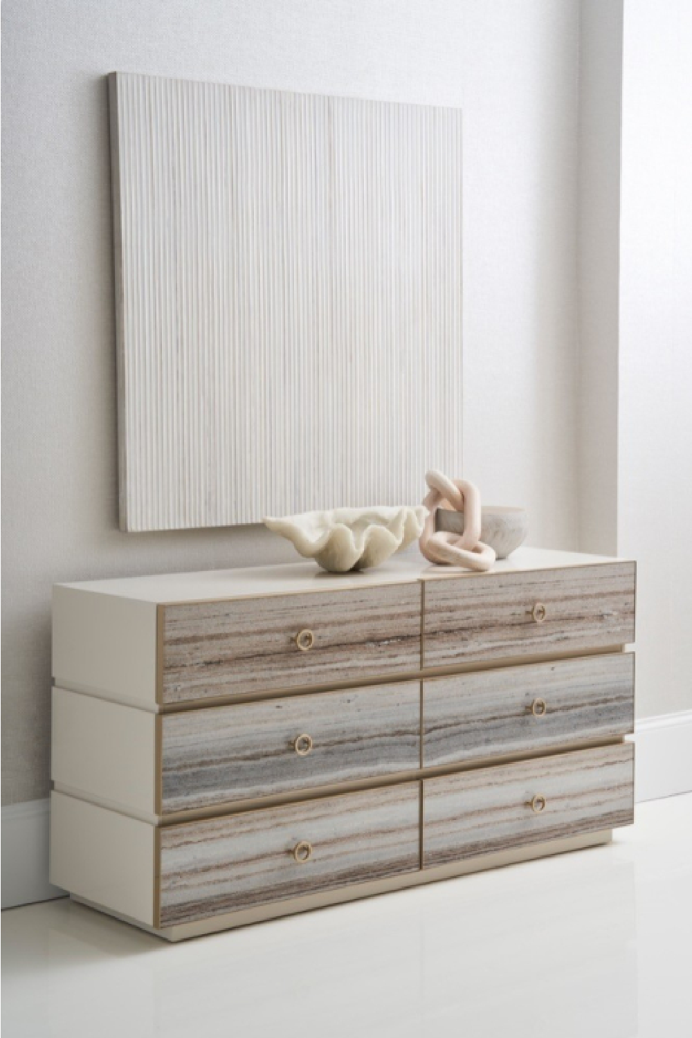Neutral-Hued Dresser | Caracole Bedrock | Oroa.com