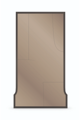 Brown Framed Bronze Mirror | Caracole Pieces of Me | Oroa.com