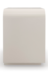 White Modern Nightstand | Caracole Quarry | Oroa.com