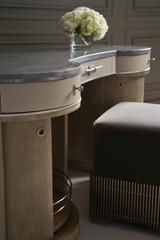 Swivel Shelf Dressing Table | Caracole Vanity Fair | Oroa.com