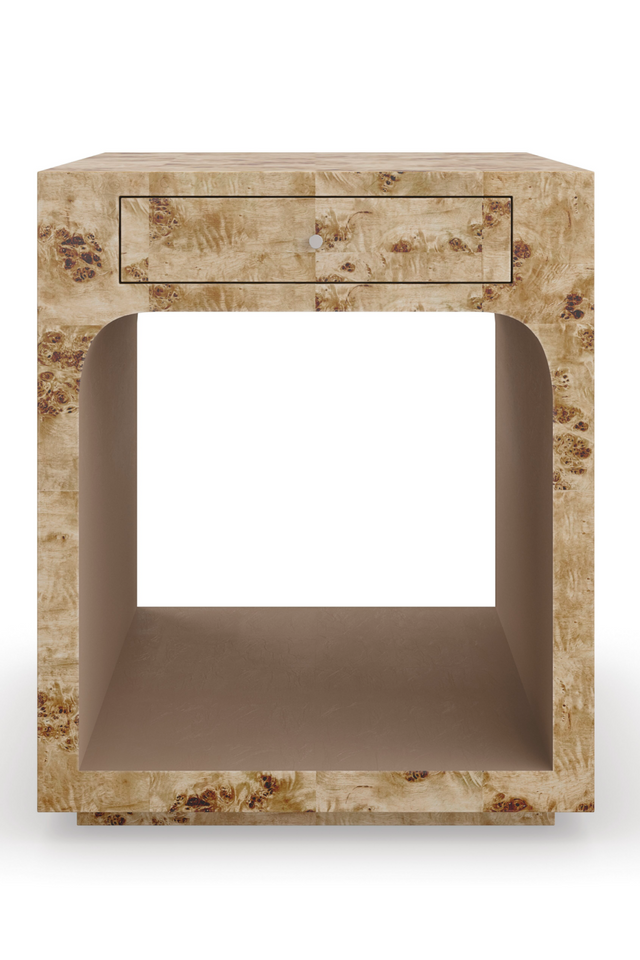Mappa Burl End Table | Caracole Burlesque | Oroa.com