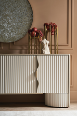 Neutral-Hued Modern Sideboard | Caracole Conrinthian | Oroa.com