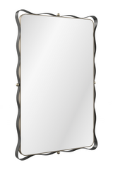 Bronze Ribbon Detail Mirror | Caracole Marseille | Oroa.com