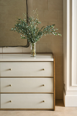 Bronze Ribbon Detail Mirror | Caracole Marseille | Oroa.com