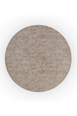 Round Chenille Storage Ottoman | Caracole Ritz | Oroa.com