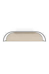 Metal Framed Wool Bench | Caracole Toulouse | Oroa.com