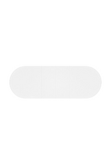Oval Tempered Glass Dining Table | Caracole Bordeaux | Oroa.com