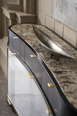 Silver 4-Door Sideboard | Caracole Glace | Oroa.com