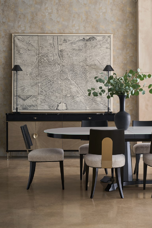 Black Marble Top Sideboard | Caracole Noir | Oroa.com