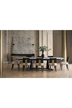 Black Marble Top Sideboard | Caracole Noir | Oroa.com