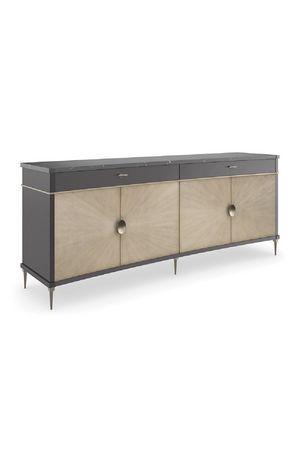 Black Marble Top Sideboard | Caracole Noir | Oroa.com