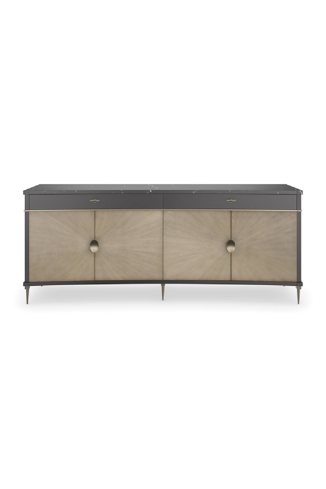 Black Marble Top Sideboard | Caracole Noir | Oroa.com