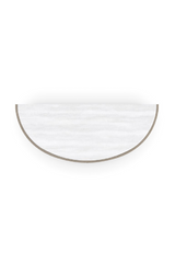 Gold Curved 2-Door Sideboard | Caracole Meridian | Oroa.com