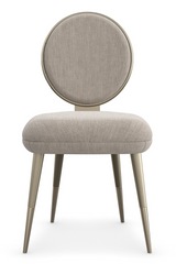 Beige Upholstered Dining Chair | Caracole Apollo | Oroa.com