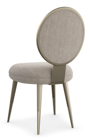 Beige Upholstered Dining Chair | Caracole Apollo | Oroa.com