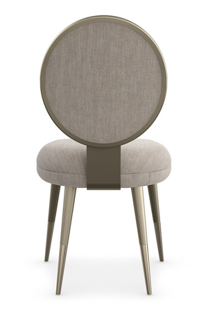 Beige Upholstered Dining Chair | Caracole Apollo | Oroa.com