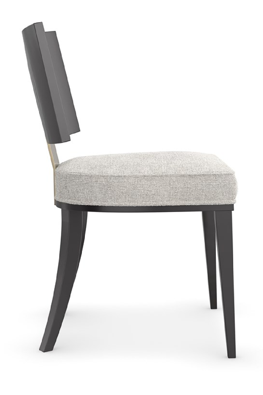 Black Bentwood Dining Chair (2) | Caracole Champagne | Oroa.com