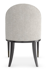 White Chenille Dining Chair | Caracole Nuage | Oroa.com