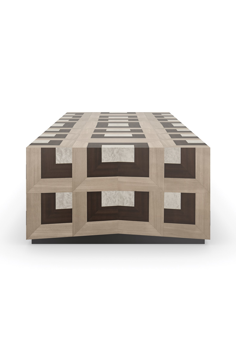 Parquet Rectangular Coffee Table | Caracole Illusion | Oroa.com