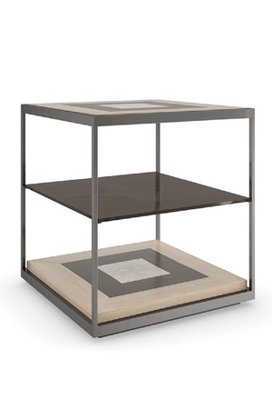 Bronze 3-Layered End Table | Caracole Impossible | Oroa.com