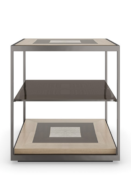 Bronze 3-Layered End Table | Caracole Impossible | Oroa.com