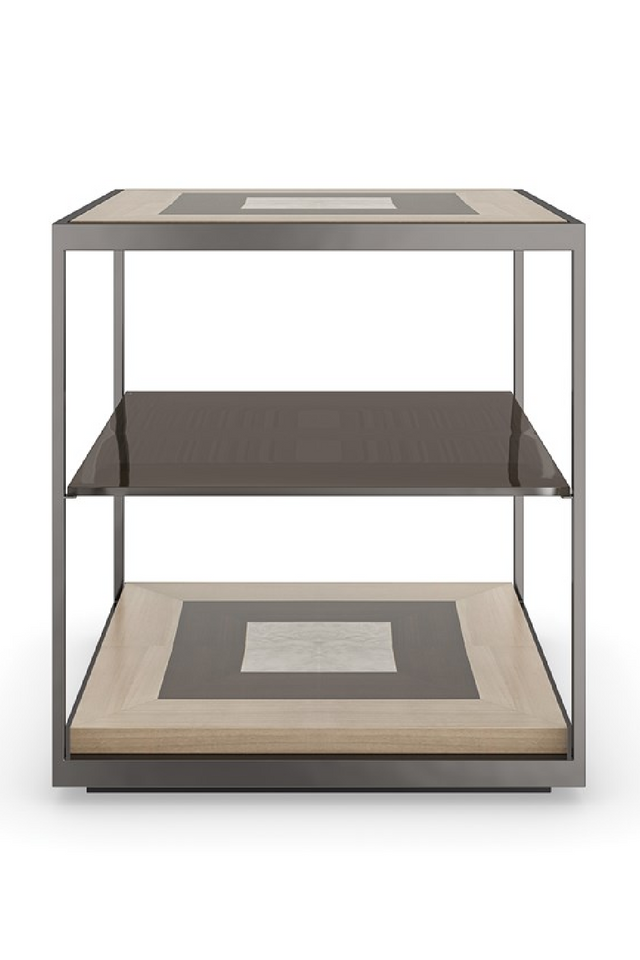 Bronze 3-Layered End Table | Caracole Impossible | Oroa.com