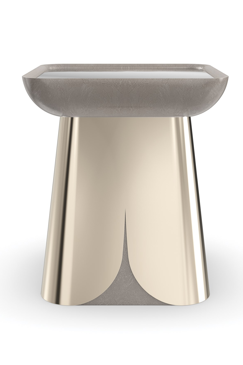 Square Mirror End Table | Caracole Zenith | Oroa.com