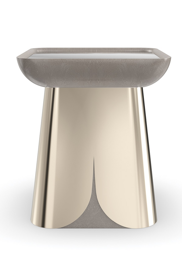 Square Mirror End Table | Caracole Zenith | Oroa.com