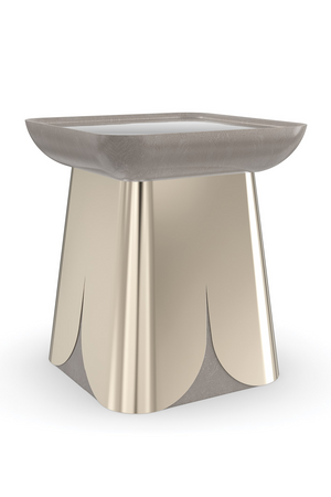 Square Mirror End Table | Caracole Zenith | Oroa.com